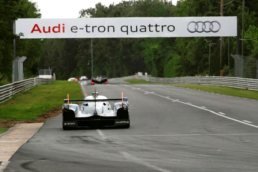Kan Audi køre hurtig/hurtigere på 2014 dækkene?
(Foto: Audi Sport)